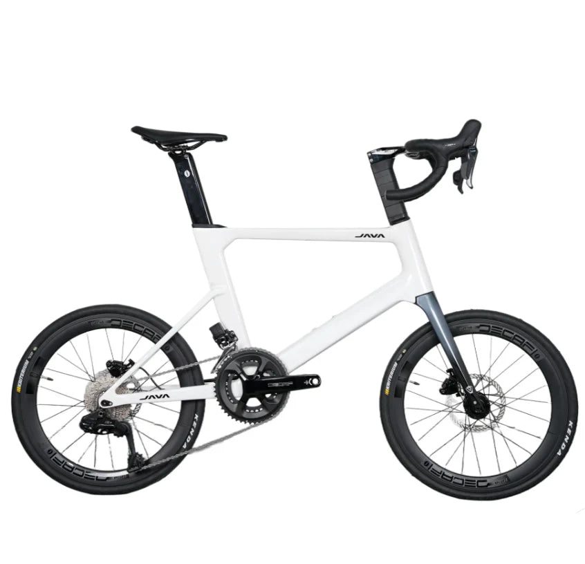 JAVA CL-CB Carbon Mini Velo Road Bike 20" | Full Carbon Frame | LTWOO ER7 Electronic Shifting