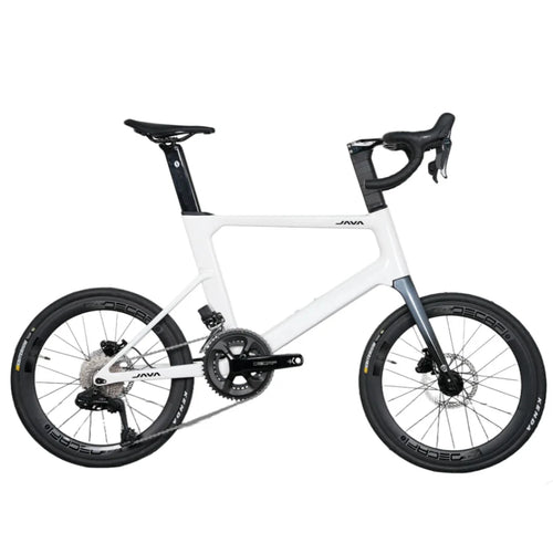 JAVA CL-CB Carbon Mini Velo Road Bike 20" | Full Carbon Frame | LTWOO ER7 Electronic Shifting