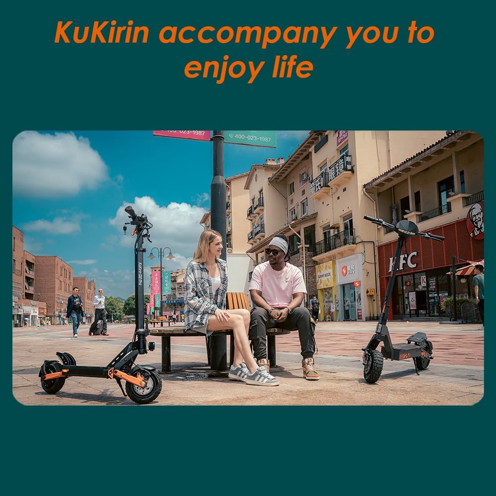 Kugoo Kirin G2 Pro Electric Scooter with Adjustable Seat | 48V 15Ah Battery | 600W Motor