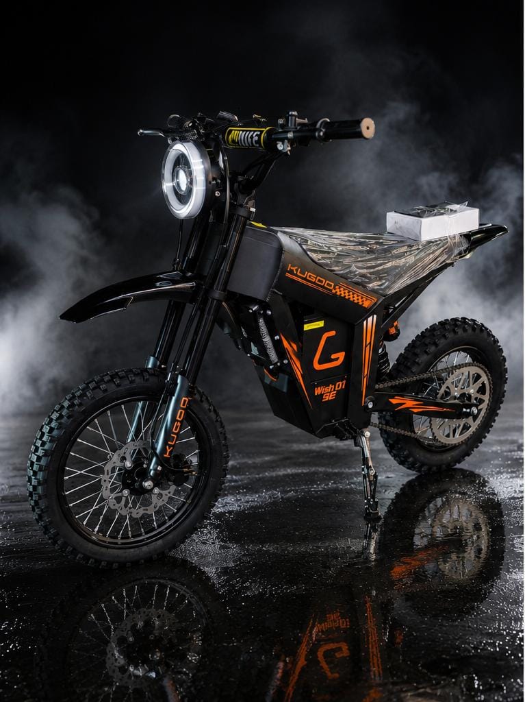 Kugoo Wish 01 Electric Dirt Bike 55kmh speed 50Km Range 3000W Off Road